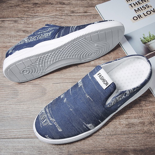 Giày thể thao nam - MS6 giày lười cổ thấp  fom chuẩn mẫu mới nhất | BigBuy360 - bigbuy360.vn