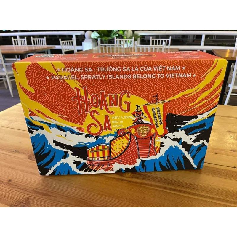 BIA HOÀNG SA 330ML - THÙNG 24 LON