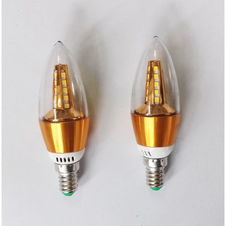 combo 2 Bóng đèn led nến 5W đuôi E14