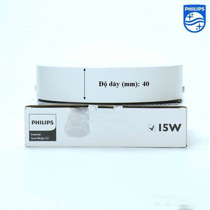 Đèn led philips ốp nổi 11W,15W chính hãng-ánh sáng trắng/trung tính