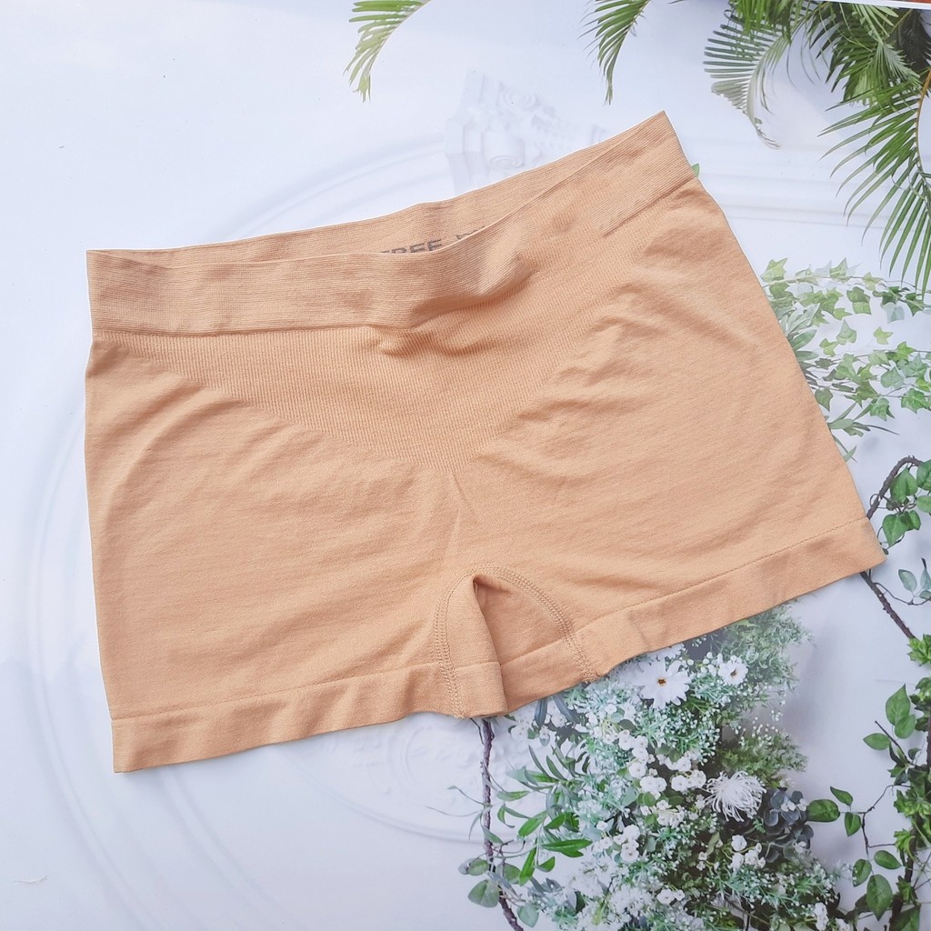 Quần đùi dệt kim nữ mặc trong váy kháng khuẩn siêu co giãn 4D  mã 9055