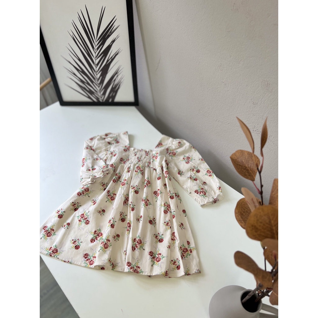 VT230 Váy tay lỡ chào thu cho bé 1-6 tuổi