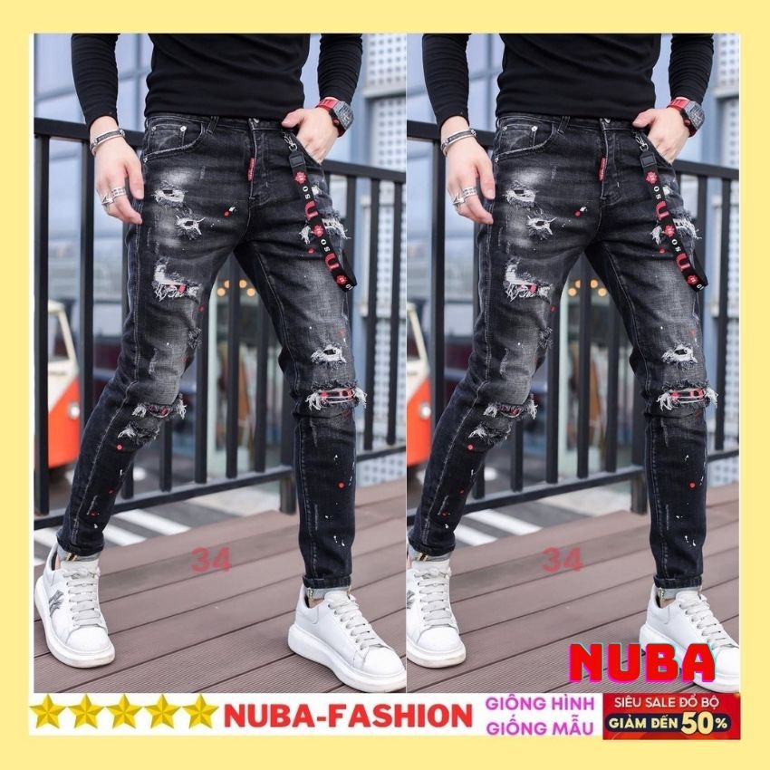 Quần jean nam cao cấp đẹp giá rẻ, quần bò TCS 34 | BigBuy360 - bigbuy360.vn