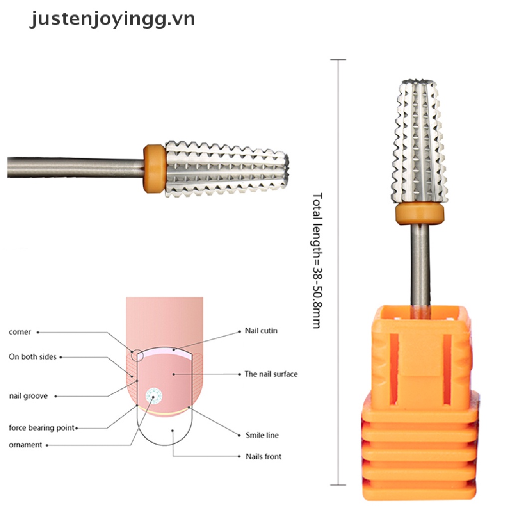 (Hàng Mới Về) Dụng Cụ Mài Móng Hai Đầu 5 Trong 1