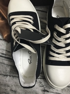 Giày rick owens cổ thấp