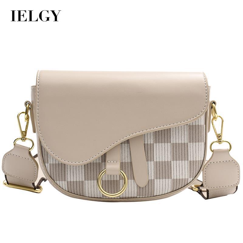 Túi Đeo Chéo Họa Tiết Caro Thời Trang Dễ Phối Đồ Cho Nữ