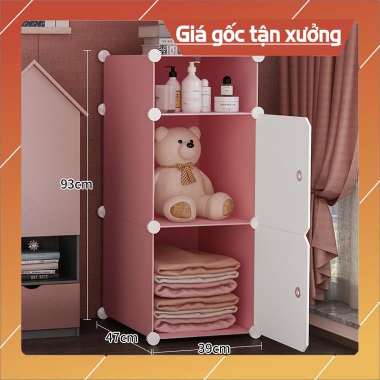 [SALE SHOCK - TỦ KỆ ĐỂ ĐỒ 2-4 NGĂN] - Kệ đựng đồ đa năng, Tủ nhựa lắp ghép tiện dụng để đồ cho bé - Siêu rẻ, chống nước.