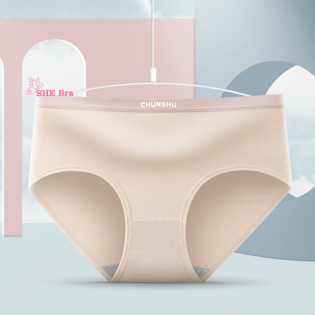 Quần Lót Nữ Cotton 100% Kháng Khuẩn Thoáng Khí Tôn Dáng QNU03