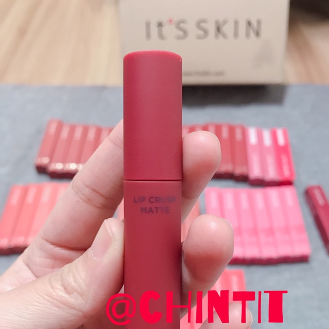 Son kem siêu lì It’s Skin Life Color Lip Crush Matt