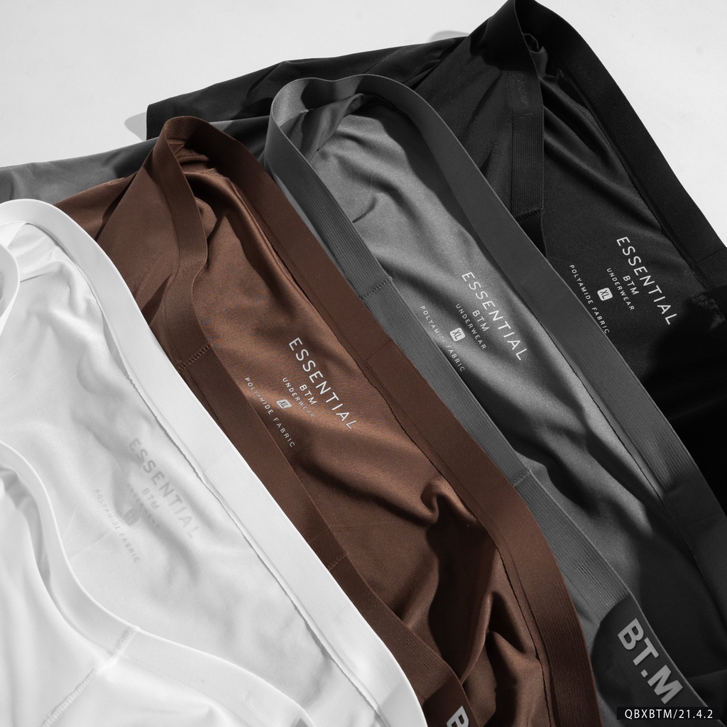 Quần lót boxer nam, quần sịp đùi nam chất liệu thun lụa sữa lạnh siêu mịn mát 2142