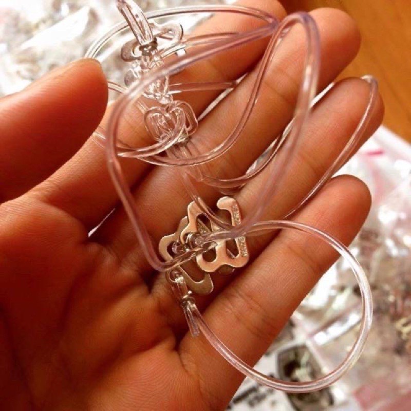 Dây áo ngực trong suốt móc sắt siêu dẻo siêu bền PK01