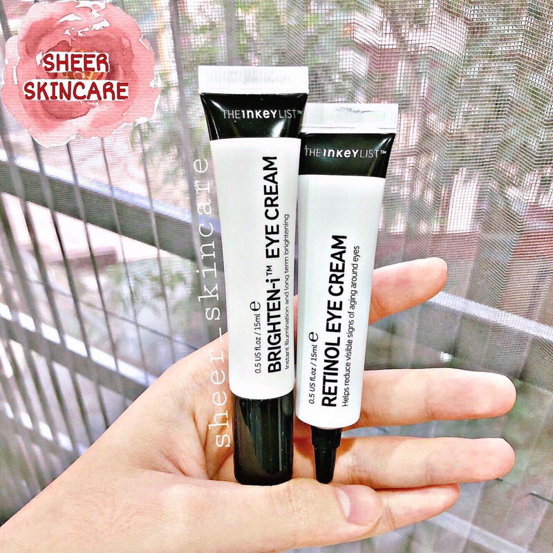 [BIL SEPHORA US] Kem mắt Caffein/Retinol/Brighten The Inkey List | BigBuy360 - bigbuy360.vn