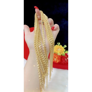 Dây chuyền nữ phụng xòe mạ 18k cao cấp E684