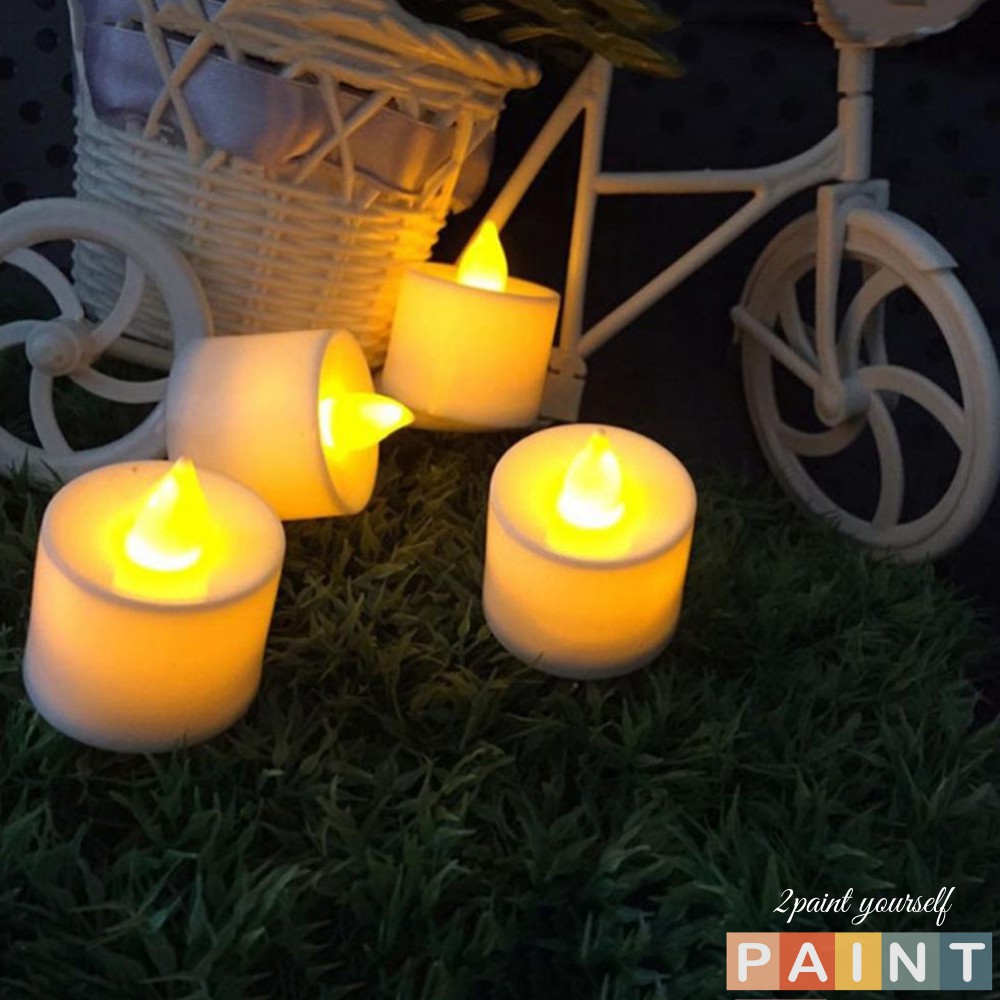 Nến điện tử đèn led, Nến mini decor, trang trí ( kèm sẵn pin )