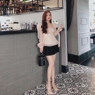 (ảnh thật ) Giày cao gót LBT gót mica