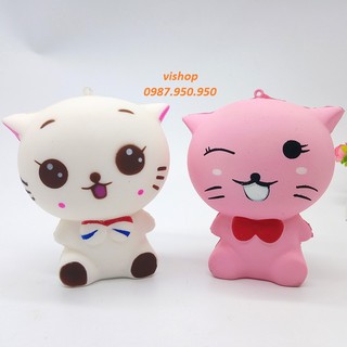 SquiShy MÈO TRÒN ĐEO NƠ