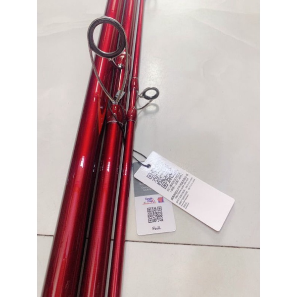 Cần 3 đoạn ryobi màu đỏ 4m25