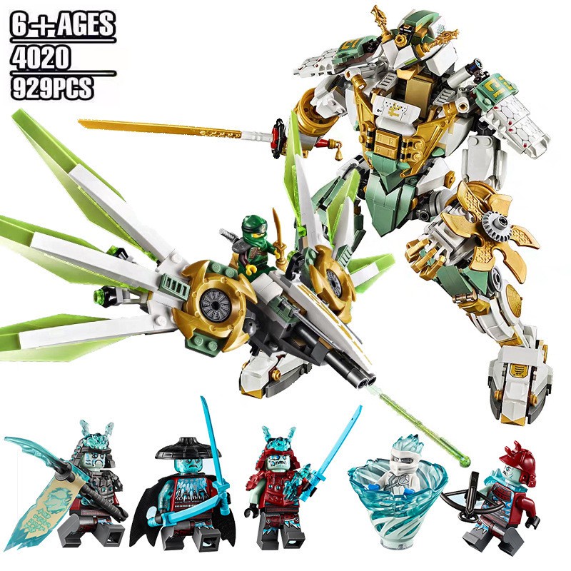 Đồ chơi Lắp ghép Chiến Giáp Hợp Thể - Người Máy Lloyd’s Titan Mech 4020/929 pcs