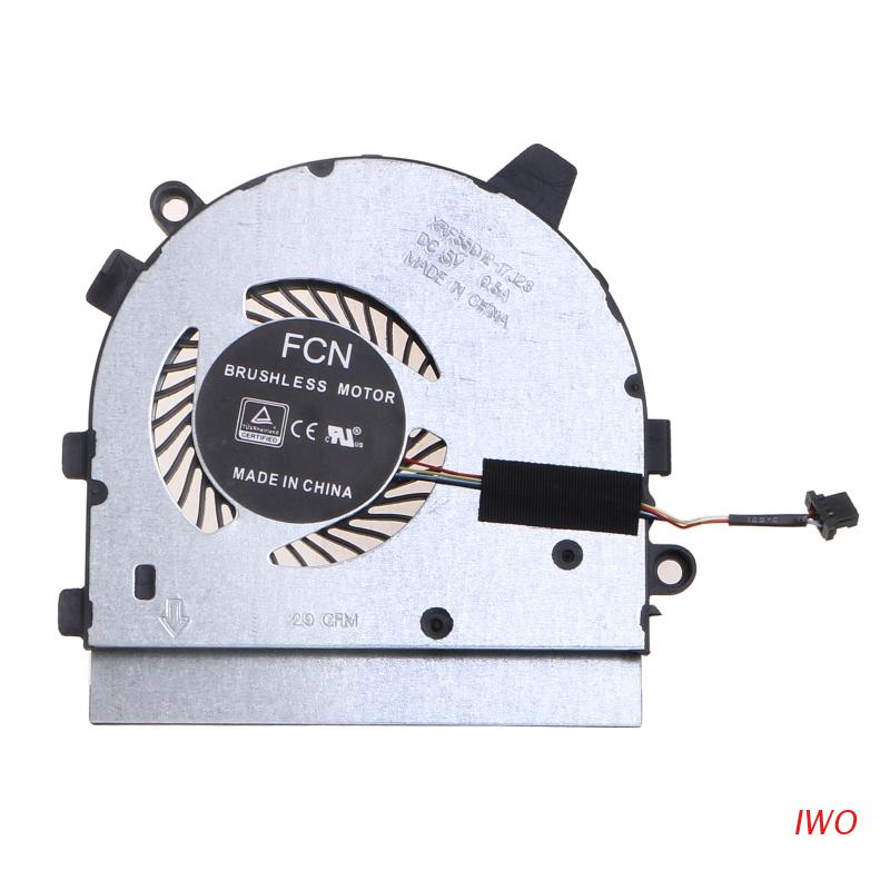 1 Quạt Tản Nhiệt CPU DC 5V 0.5A 4-pin Cho Dell Inspiron 13 7390 7391