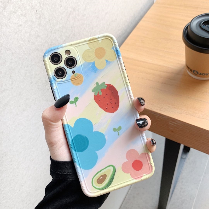 Ốp Điện Thoại Hình Hoa Xinh Xắn Cho Iphone 11 Pro Max Apple X / Xs / Xr / Se Iphone 7 Plus | BigBuy360 - bigbuy360.vn