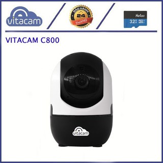 CAMERA VITACAM C800 2Mpx - Công Nghệ AI thông minh.