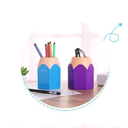 Ống cắm bút hình cây bút chì sáng tạo