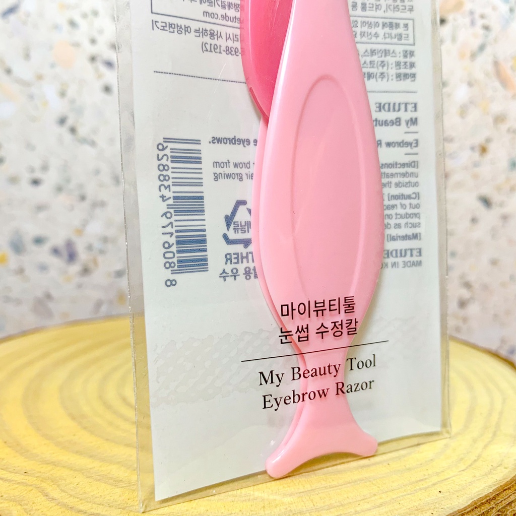 Dao cạo lông mày lông mặt Etude House My Beauty Tool Eyebrow Razor