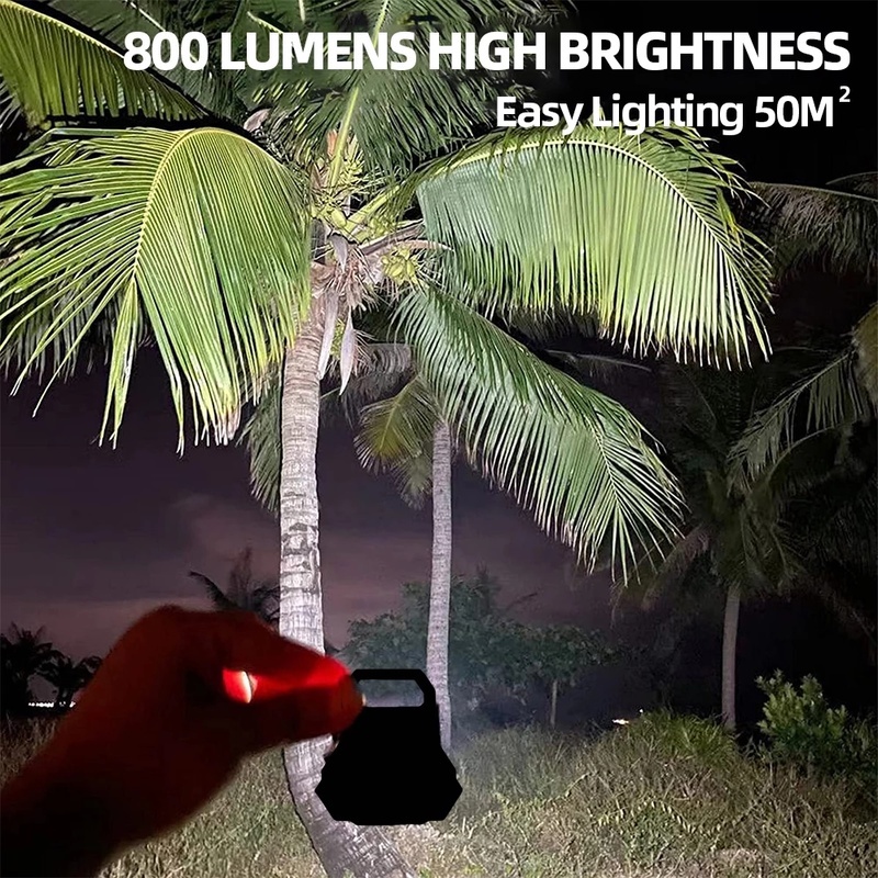 Đèn LED COB Mini Cầm Tay Từ Tính Tiện Dụng Cho Hoạt Động Cắm Trại Ngoài Trời