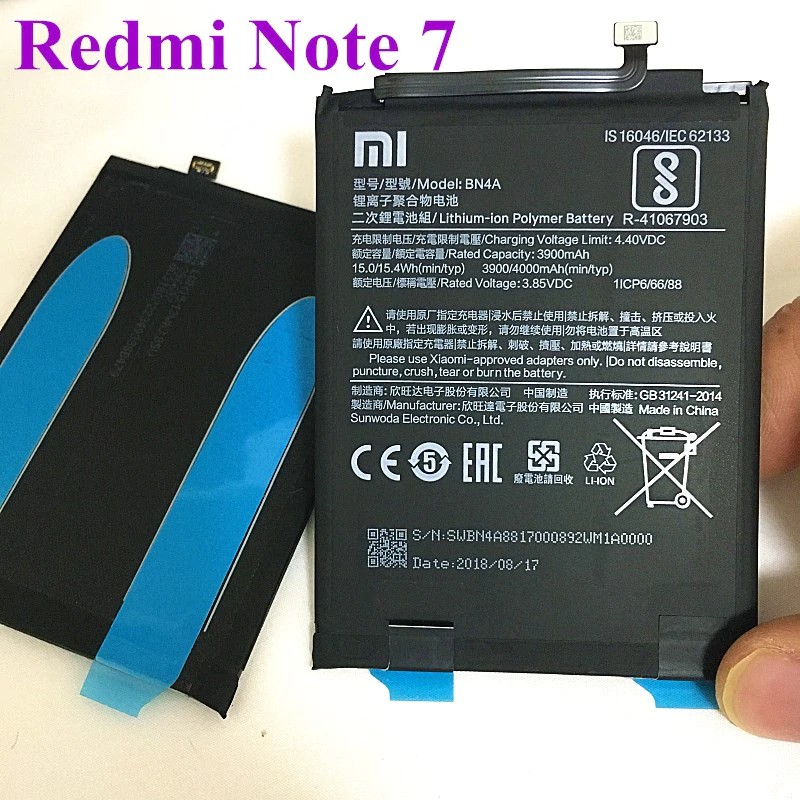 Pin Xiaomi Redmi Note 7 ( Pin Xiaomi BN4A ) Xịn - Bảo hành 3 tháng