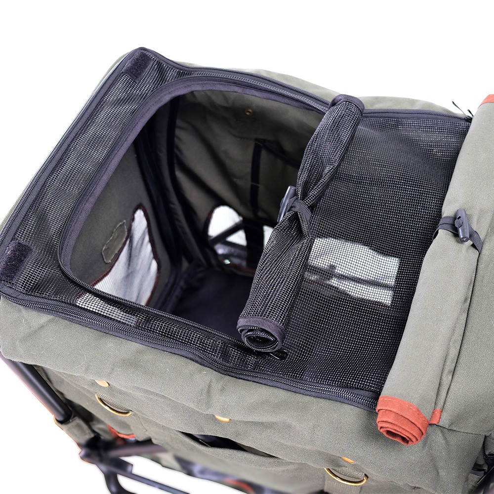 Xe đẩy cho thú cưng IBIYAYA GENTLE GIANT PET WAGON (GREEN)