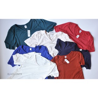 Áo phông Old Navy vnxk cổ tim chất thun lạnh