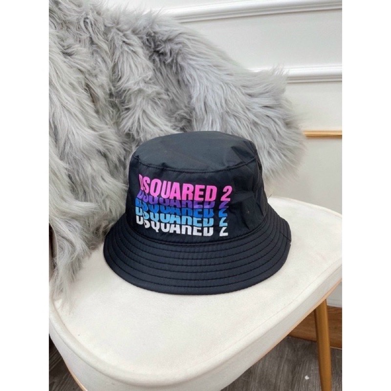 MŨ BUCKET TAI BÈO DSQUARED2 VẢI DÙ NĂNG ĐỘNG ĐẸP