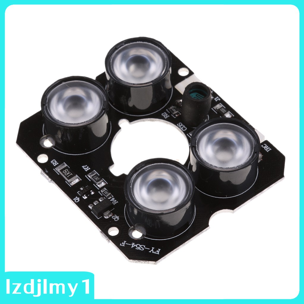 Bóng Đèn Hồng Ngoại 4 LED 850nm IR Tốc Độ Cao Lzdjlmy1 Cho Máy Quay An Ninh CCTV