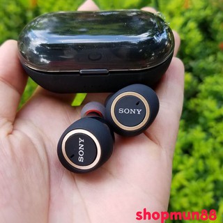 Tai nghe Bluetooth Đen Sony sport TWS-D76 Rất ấm Bass-treble rõ ràng