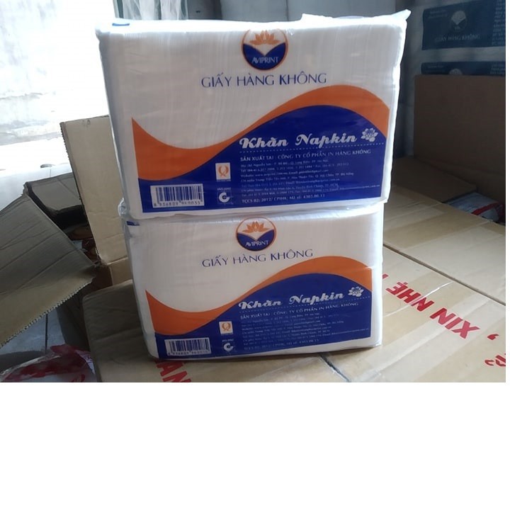 Khăn giấy rút khổ vuông Napkin 500 gam