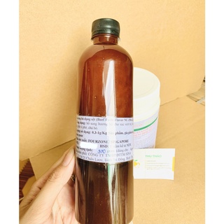 [100g-500g] Hương bò dạng sệt từ Singapore - Hương bò làm giò chả, xúc xích, bò viên, nấu phở - Beef Paste Flavour