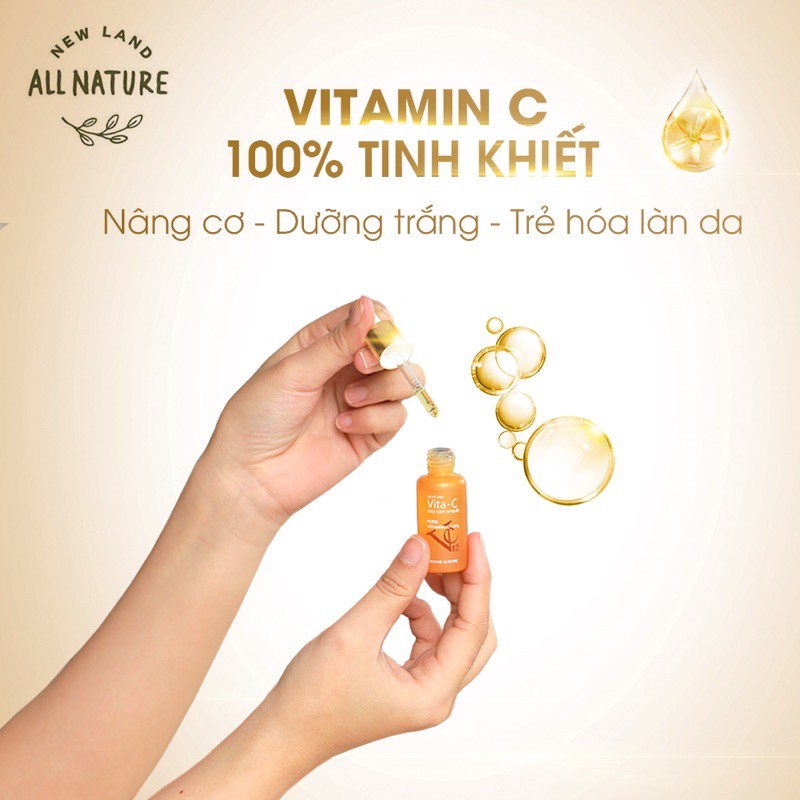 Tinh chất tế bào gốc - Hộp lẻ Vita-C Total Care Ampoule NewLand - Tinh chất dưỡng trắng da | BigBuy360 - bigbuy360.vn