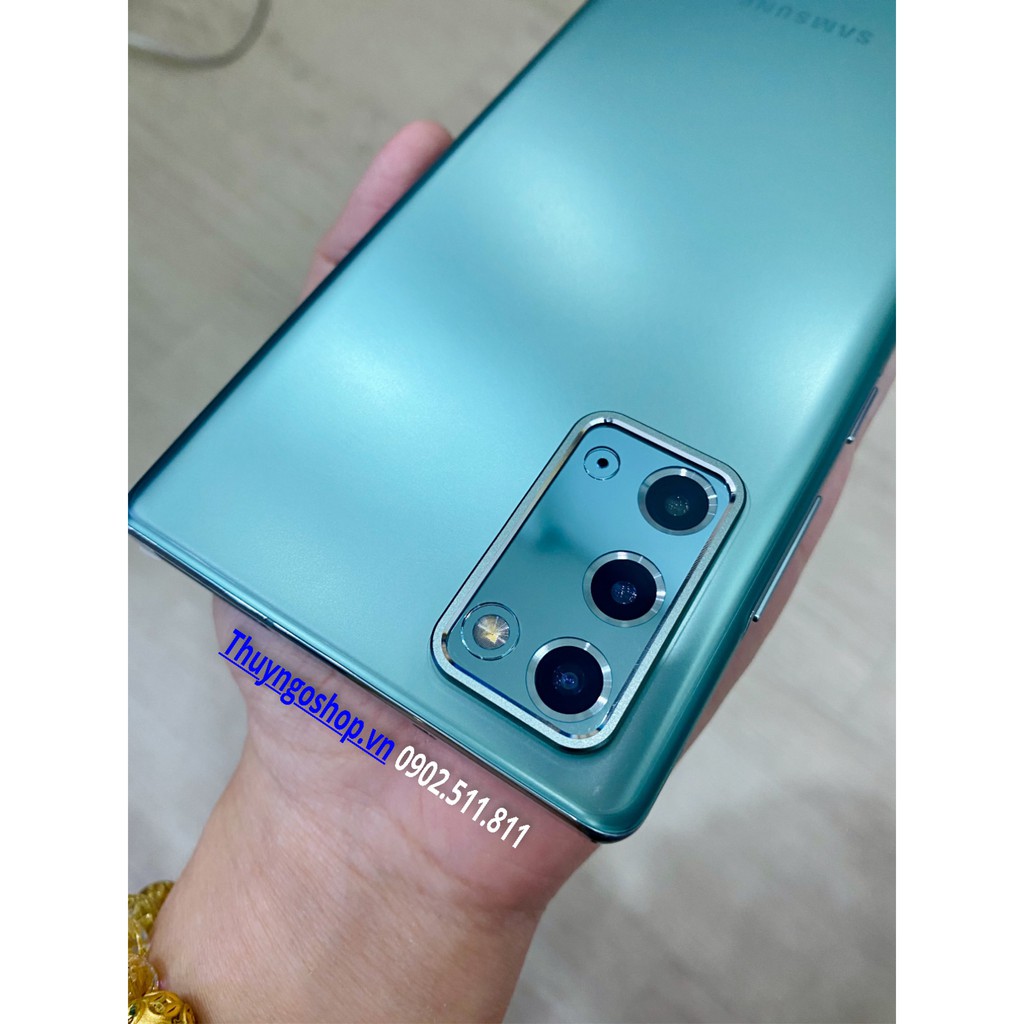 Samsung Note20 / Note20 Ultra - Dán chống trầy đặc biệt dành riêng cho camera + viền kim loại camera