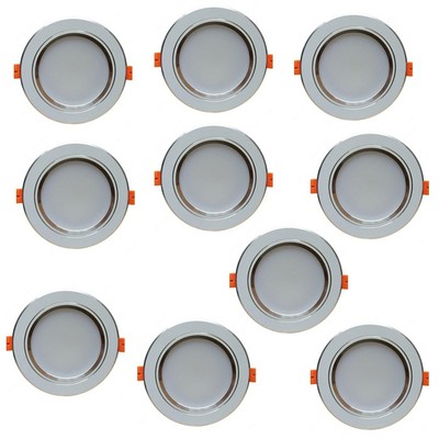 Combo 10 Đèn led âm trần 7W Downlight 3 màu ánh sáng