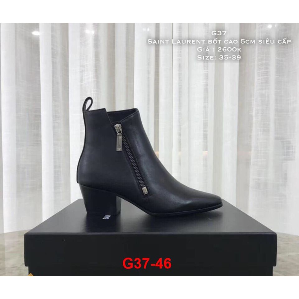 G37-46 Saint Laurent bốt cao 5cm siêu cấp