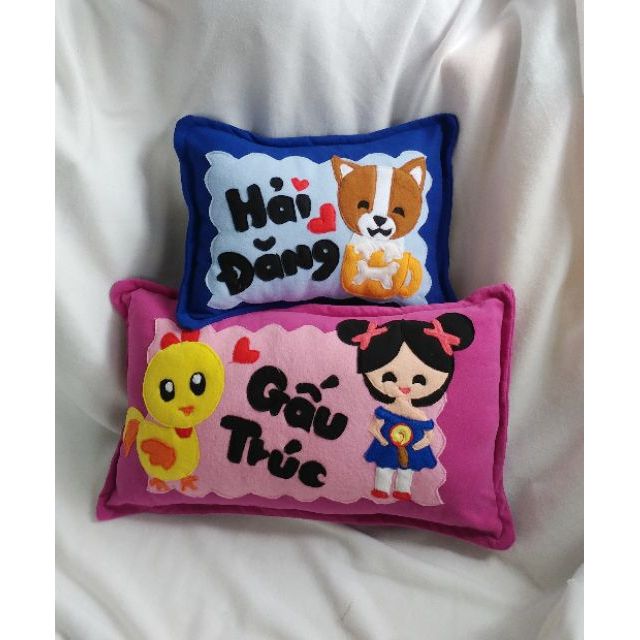 Cặp gối handmade gà con