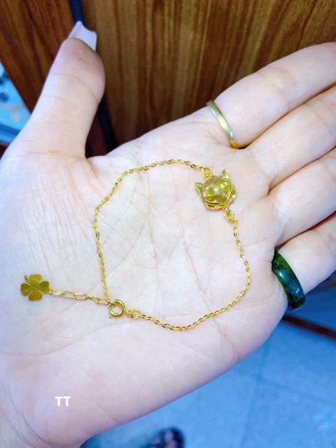 Lắc tay hồ ly mặt đá đủ màu