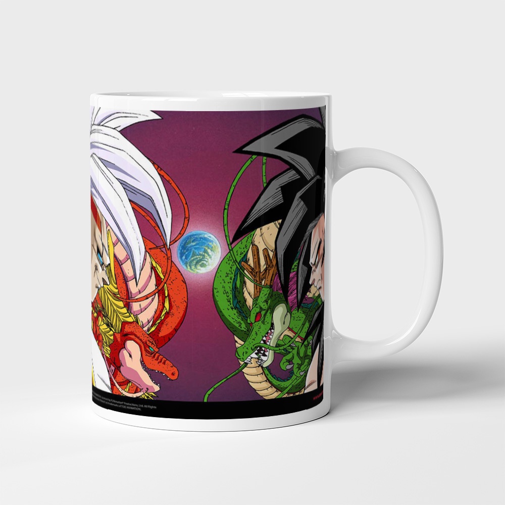 Cốc uống nước Anime, ly in hình DRAGON BALL GT - Mẫu 1. Nhận in theo yêu cầu