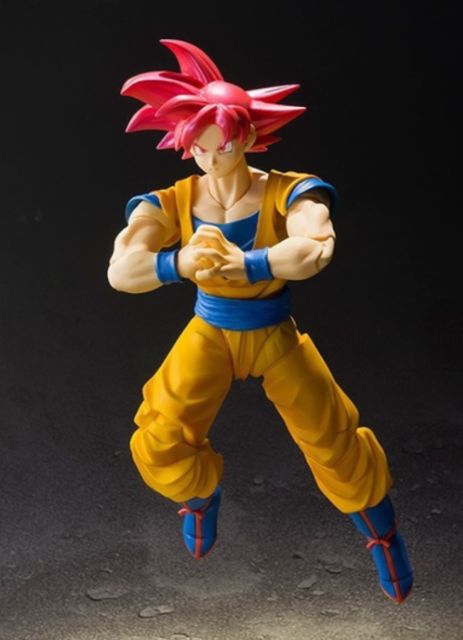 Mô hình khớp cử động Figma Goku God thần cao 15cm
