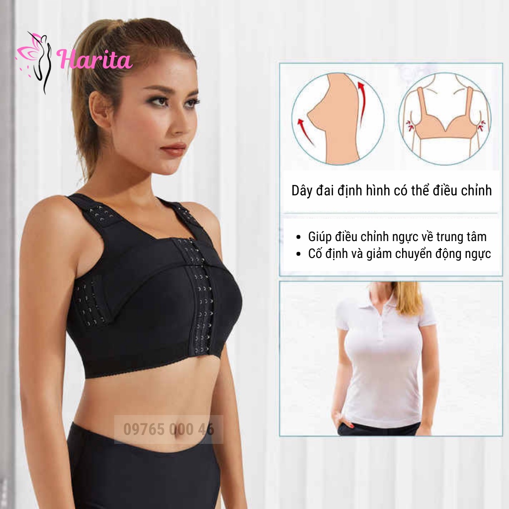 Áo định hình nâng ngực sau phẫu thuật ngực Harita cao cấp xuất Nhật
