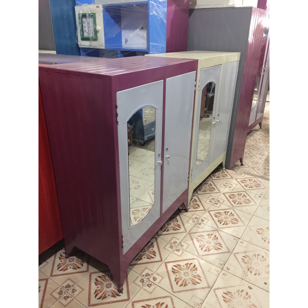 Tủ sắt quần áo cao 1m2x90