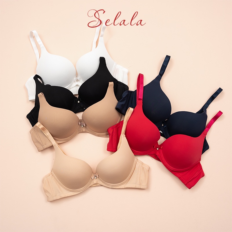 Áo Lót Su Selala Chéo Có Gọng Siêu Nâng Đẩy Mát Lạnh AG04