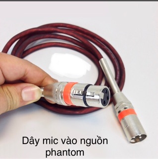 Dây mic thu âm chuẩn 3.5mm, chất liệu mềm mại, cho chất lượng âm thanh tuyệt hảo.