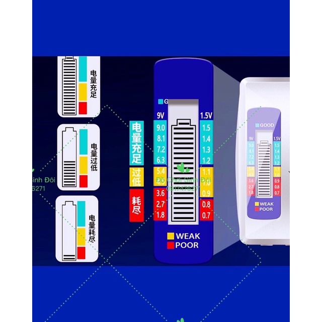 dụng cụ thử các loại pin