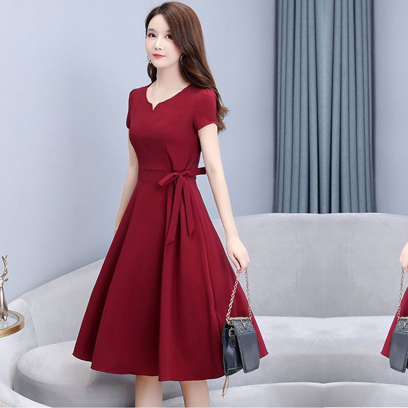 Chân Váy Dài Qua Gối Dáng Chữ A Thời Trang Mùa Hè 2021 Cho Nữ | BigBuy360 - bigbuy360.vn